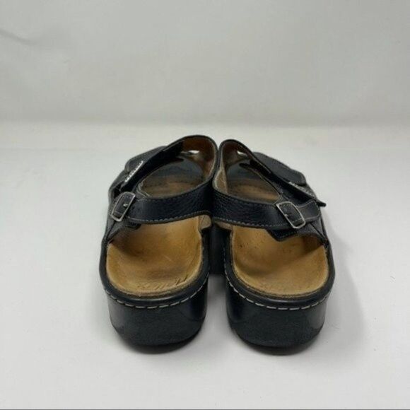 Fidelio Fabia Vienna Hallux womans casual sandals black leather Sz41 BoxK - Picture 7 of 8